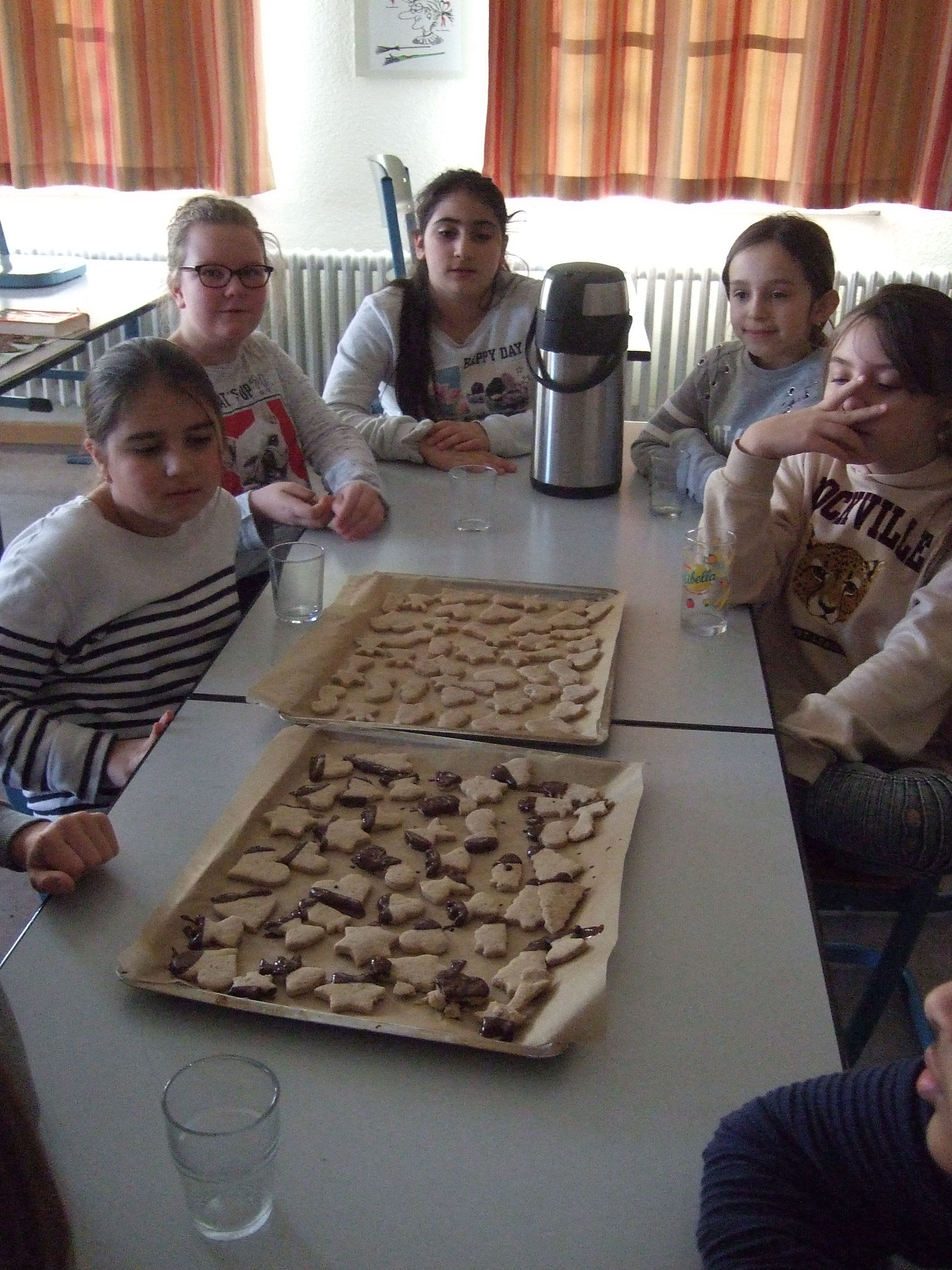 Wir backen fleißig